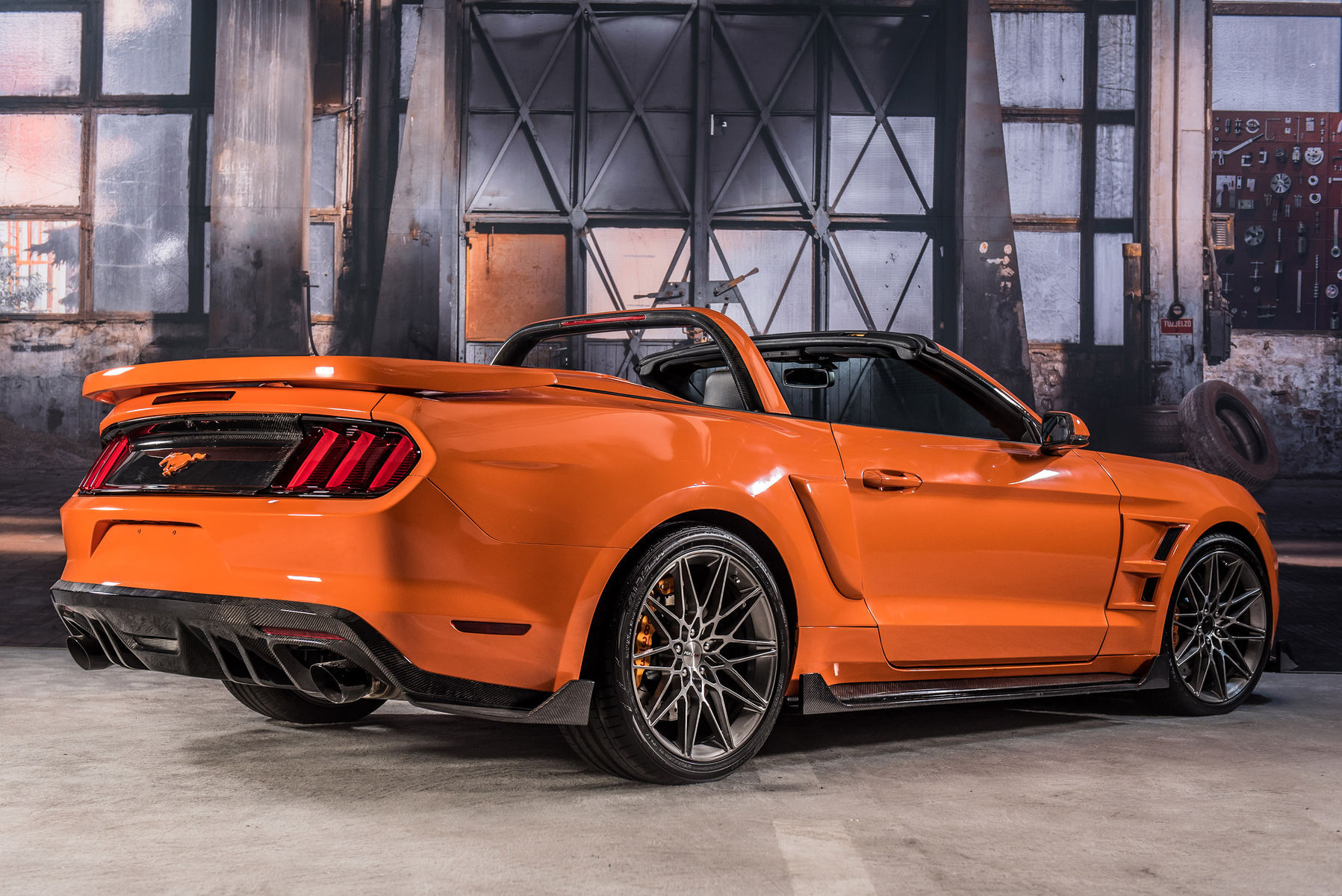 2017 Ford Mustang Convertible By Schcraft Interiors Rear View