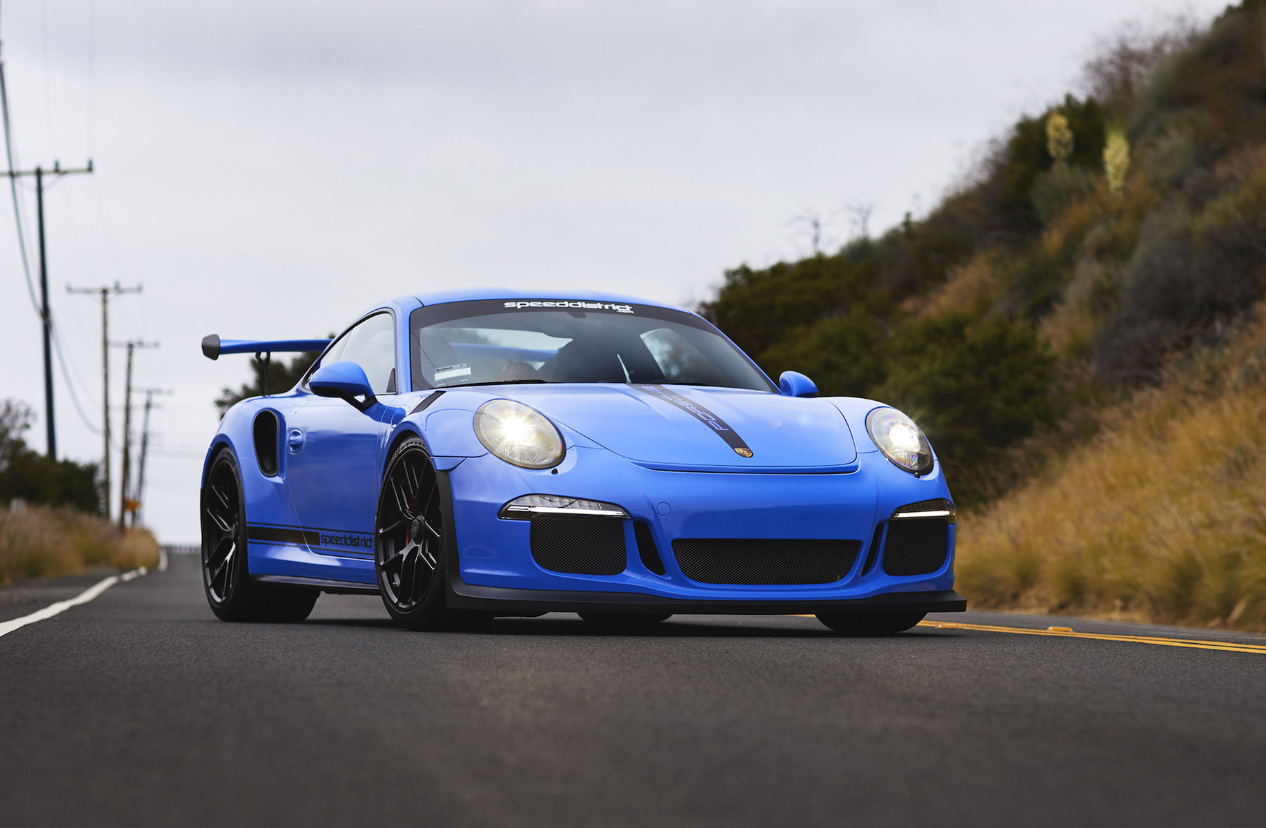 2017 Porsche 911 | Josh Shokri's Speed District Porsche 991 GT3 on Forgeline One Piece Forged Monoblock VX1R Wheels