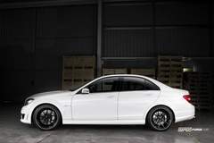 Harrop-Enhanced AMG C63 on Forgeline One Piece Forged Monoblock GA1R Wheels