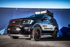 MAD Industries 2019 Ford Expedition Limited Stealth Edition - low front 3/4 profile