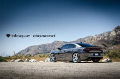 2016 Dodge Charger Fitted With 22 Inch BD-21’s in Silver w/ Chrome SS Lip