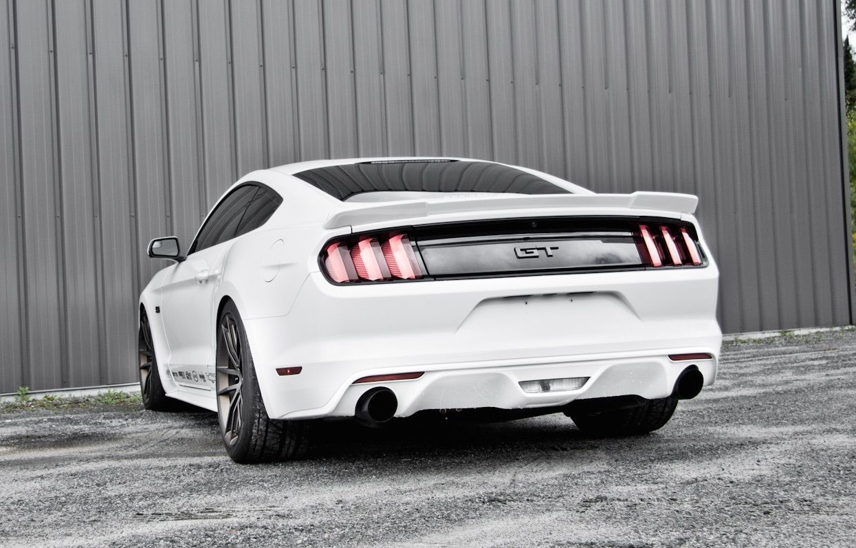 2015 Ford Mustang | MBRP Performance Exhaust's S550 Ford Mustang GT on Forgeline One Piece Forged Monoblock AR1 Wheels