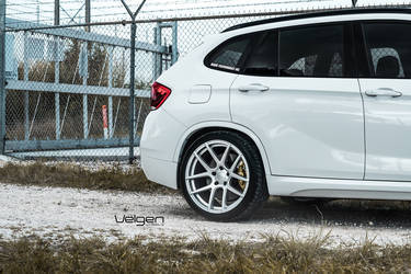 2015 BMW X1 | BMW X1 on Velgen Wheels  VMB5 Matte Silver  19x9 & 19x10.5