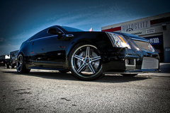 '12 Cadillac CTS-V on Concept One CS-5.0's