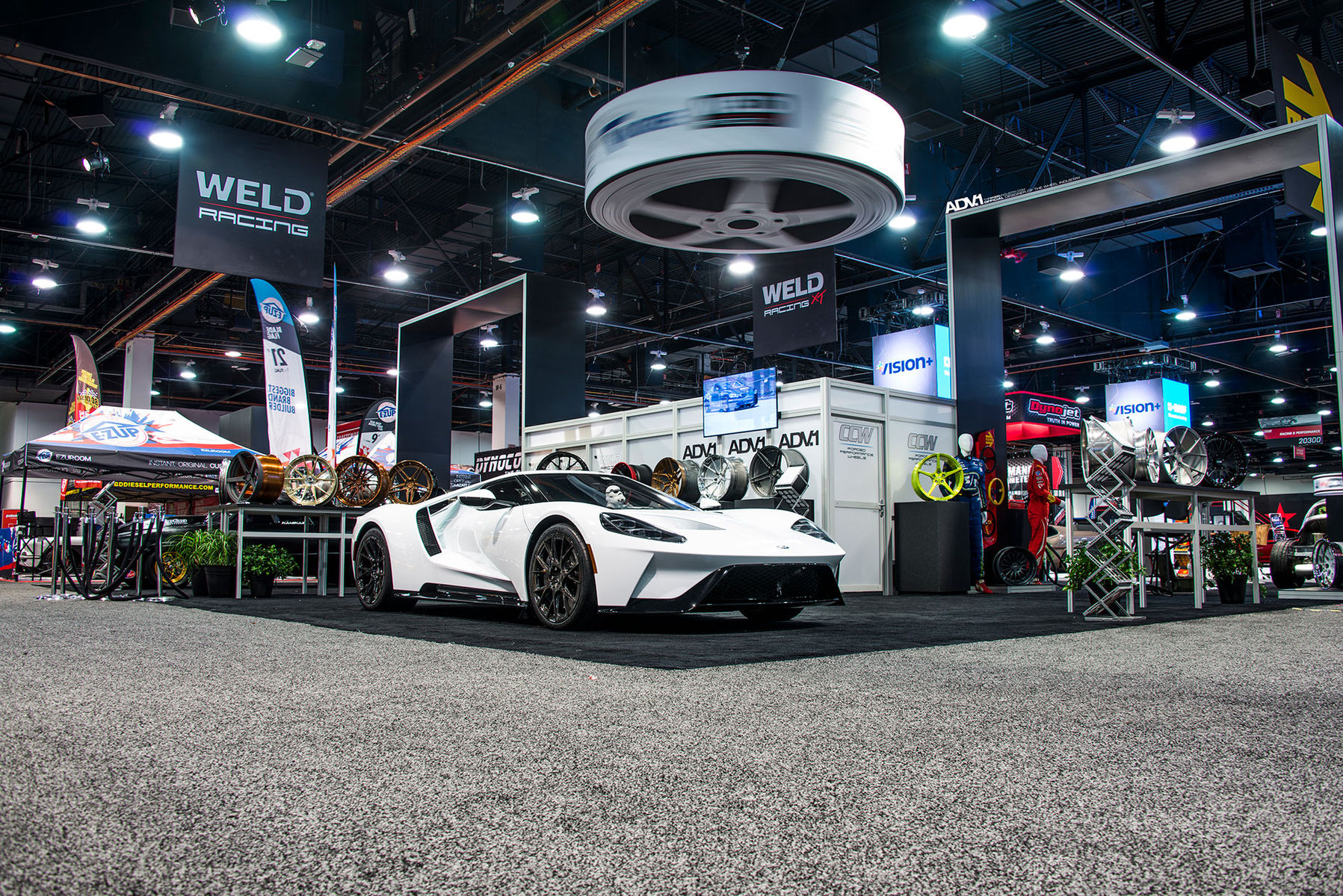 2018 Ford GT | ADV.1 SEMA Show - Ford GT with Carbon Fiber Wheels