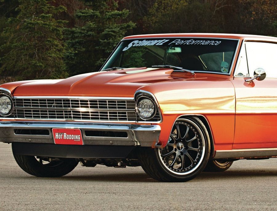 1967 Chevrolet Nova | Schwartz Performance '67 Chevy Nova on Forgeline ZX3P Wheels