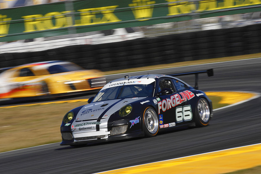 2012 Porsche 911 | Ben Keating Drives the no.66 Forgeline/TRG Porsche to 7th Place at the 2012 Rolex 24 at Daytona
