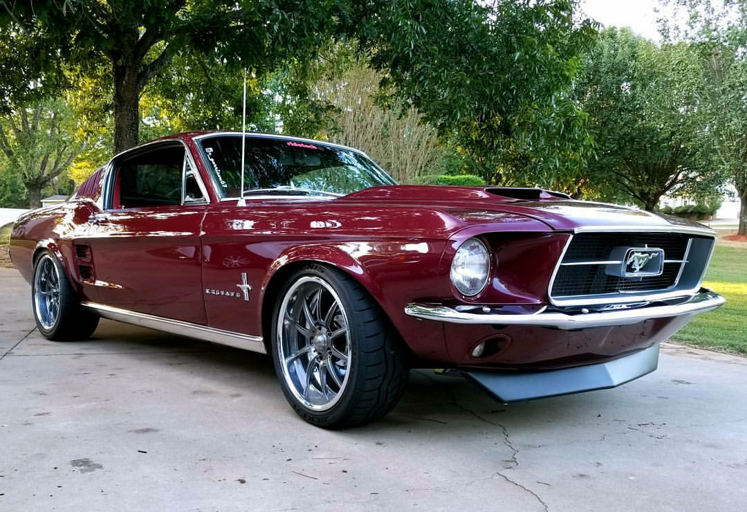 1967 Ford Mustang | Mustang on Billet Specialties Toploader Wheels