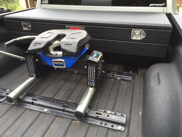    | Fuelbox works with 5th wheel hitch 