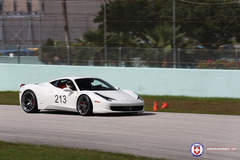 Ferrari 458 on HRE S101 at the Track  