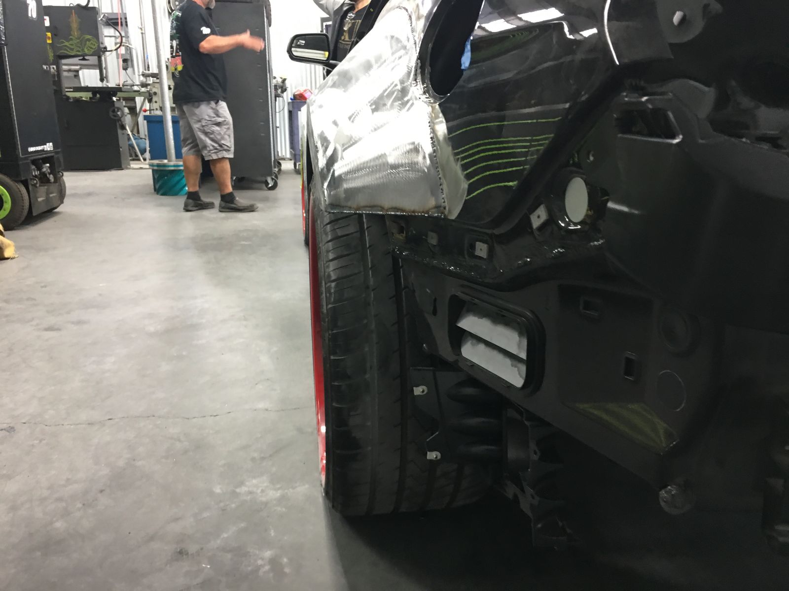 2018 Ford Mustang | 2018 Ford Mustang Fastback by DeBerti Design - Low Fender Shot FordSEMA