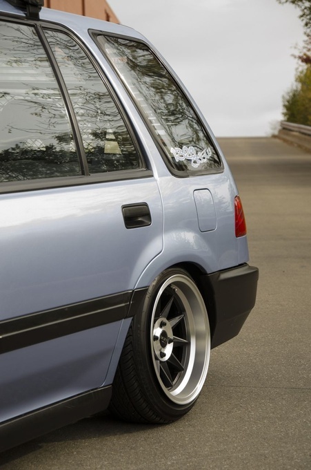 1988 Honda Civic | Ruff Racing R358's on '88 Honda Civic