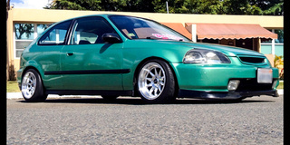 Ruff Racing R358's on '93 Honda Civic