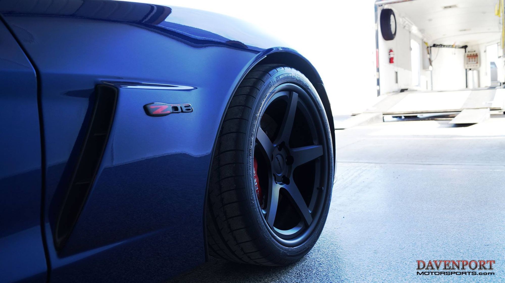 2013 Chevrolet Corvette Z06 | 660+HP All-Motor Davenport Motorsports C6 Corvette Z06 on Forgeline CF3C Concave Wheels