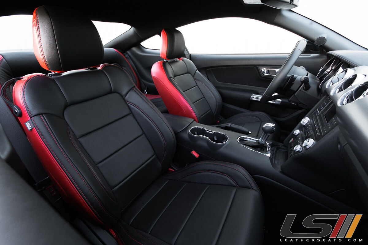 2017 Ford Mustang | 2017 Mustang GT Leather Interior By LeatherSeats.com