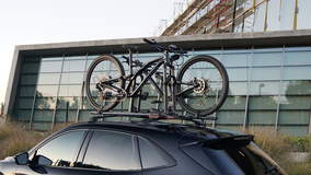 2020 Ford Escape Titanium by MAD Industries - bikes on rack