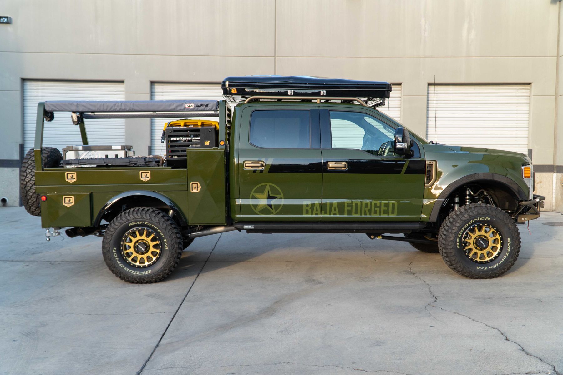 2020 Ford F-250 Super Duty | 2020 Ford F-250 XLT SRW Crew Cab 4x4 “Baja Forged” By LGE-CTS Motorsports - side profile