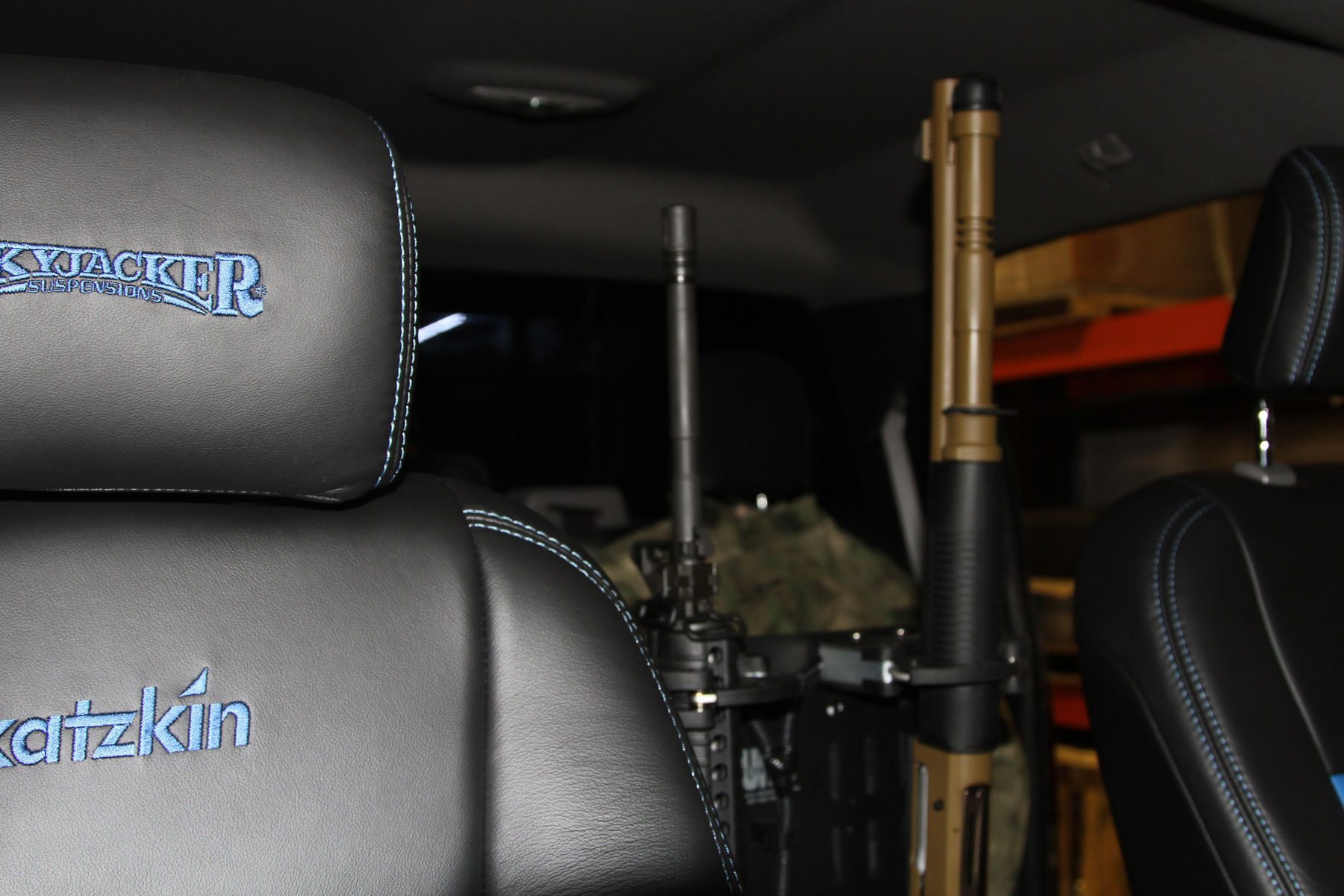 2017 Ford F-350 Super Duty | 2017 Ford F-350 Super Duty 4x4 XL Crew Cab “MBX350 Matchbox Police” by Skyjacker Suspensions - Firearms mounted