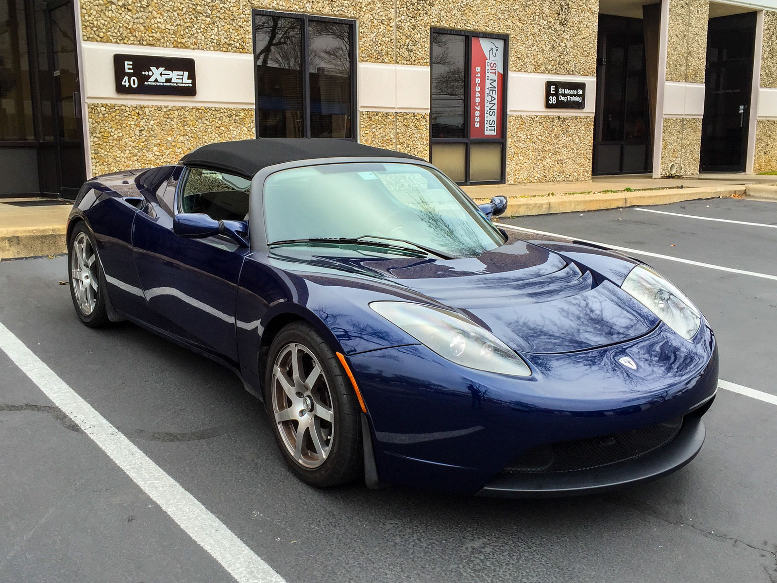  Tesla Roadster | XPEL Austin protecting this beautiful car with XPEL ULTIMATE