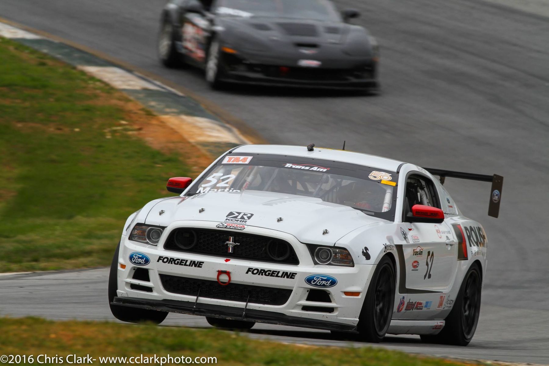 2014 Ford Mustang | Dean Martin Second in Trans Am Racing Round 2 at Road Atlanta in his TA4 Class Ford Mustang Boss 302 on Forgeline One Piece Forged Monoblock GS1R Wheels