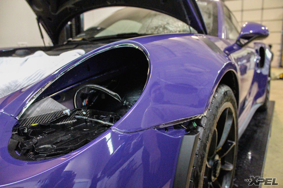 2016 Porsche 911 | Installing XPEL ULTIMATE on the Porsche GT3RS
