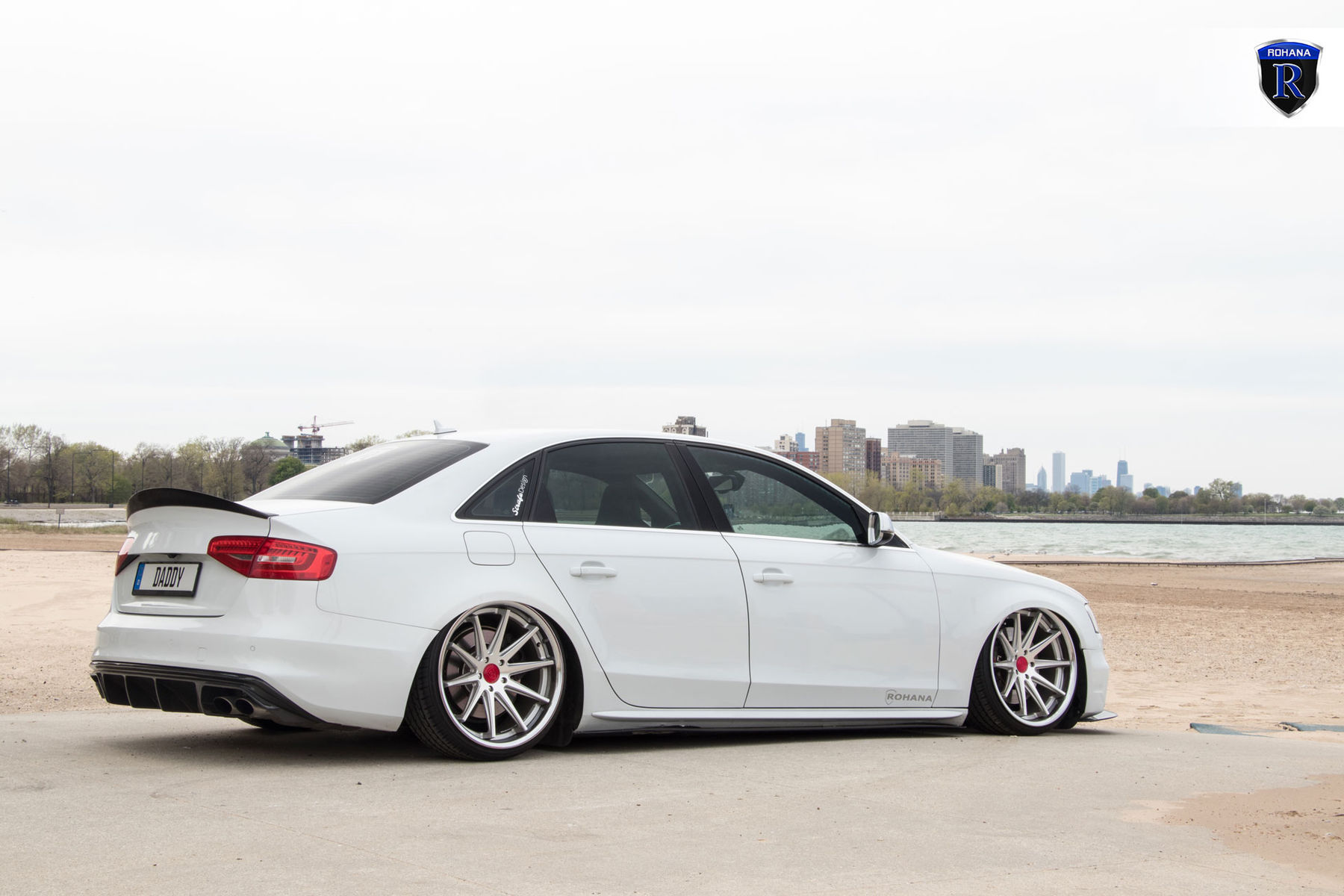 2016 Audi A4 | White Audi A4 - Passenger Side Shot