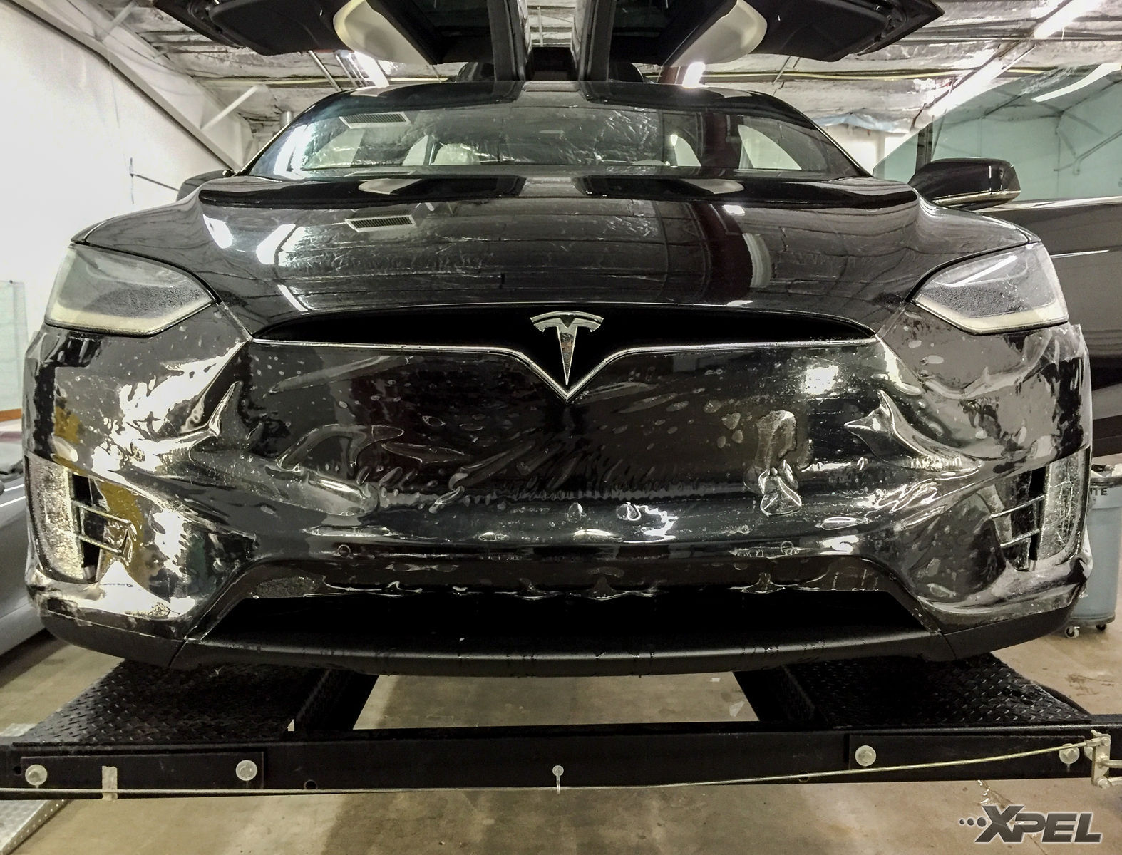 2016 Tesla Model X | Tesla Model X at XPEL Austin for XPEL ULTIMATE clear bra