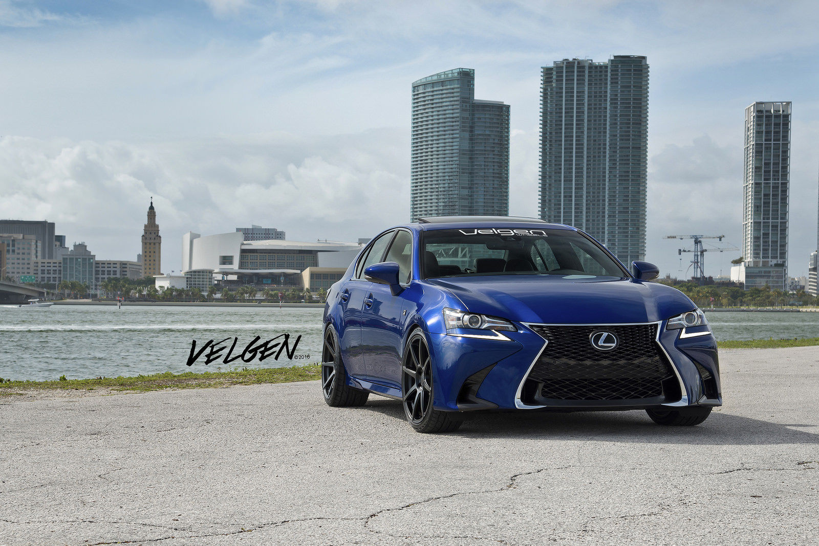 2016 Lexus GS 350 | 2016 Lexus GS350 FSport on Velgen Wheels VMB8 