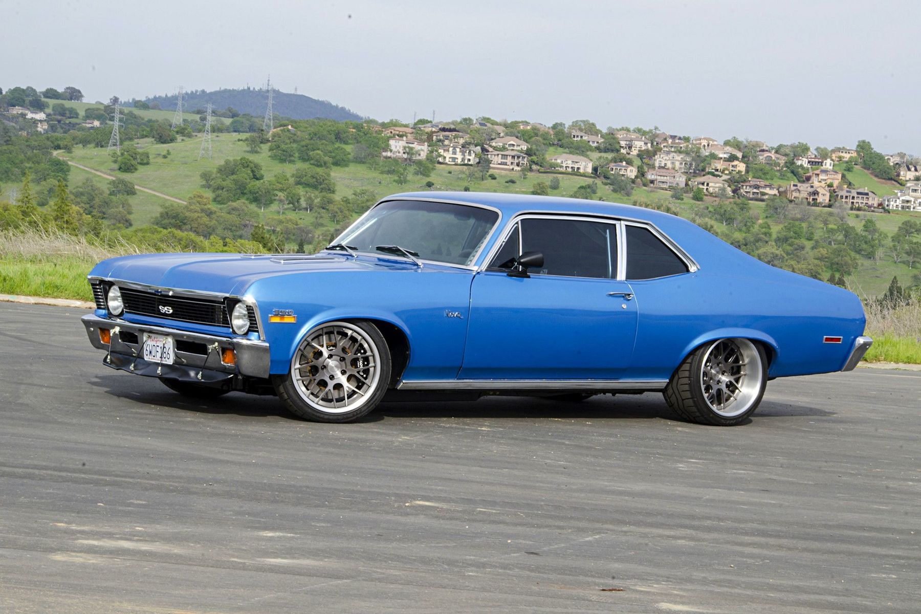 Marc Tavalero’s 1971 Chevy Nova on Forgeline DE3C Wheels