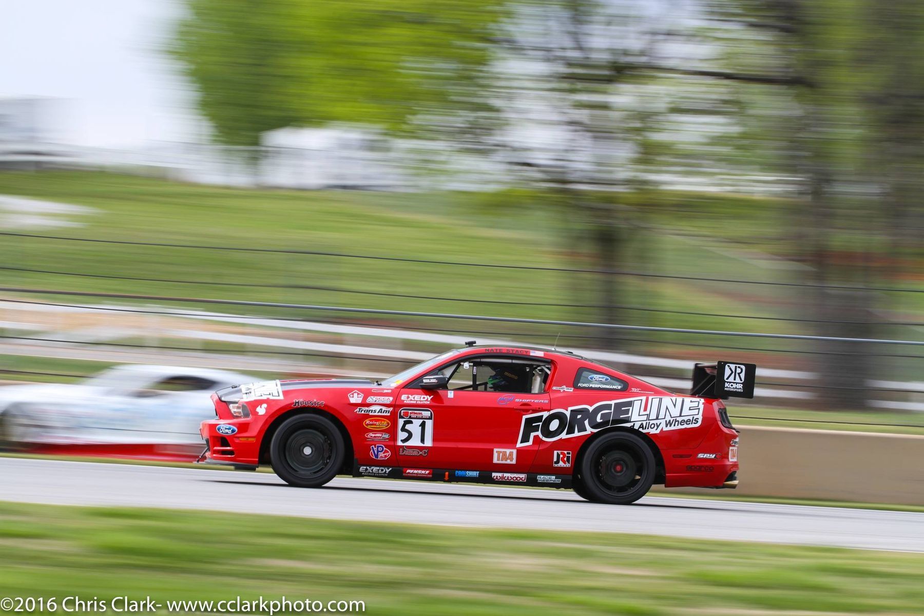 2014 Ford Mustang | Nate Stacy 4th in Trans Am Racing Round 2 at Road Atlanta in his TA4 Class Ford Mustang Boss 302 on Forgeline One Piece Forged Monoblock GS1R Wheels