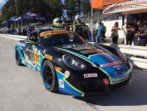 Jason Rabe Wins IMSA CTSC ST Class Pole at Road Atlanta in the #31 Bodymotion Racing Porsche Cayman on Forgeline GA3R Wheels