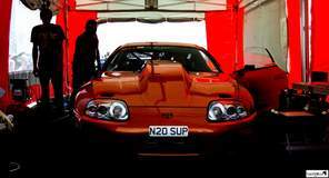 1600bhp road legal toyota supra at Mopar Euro Nations at SantaPod 2014