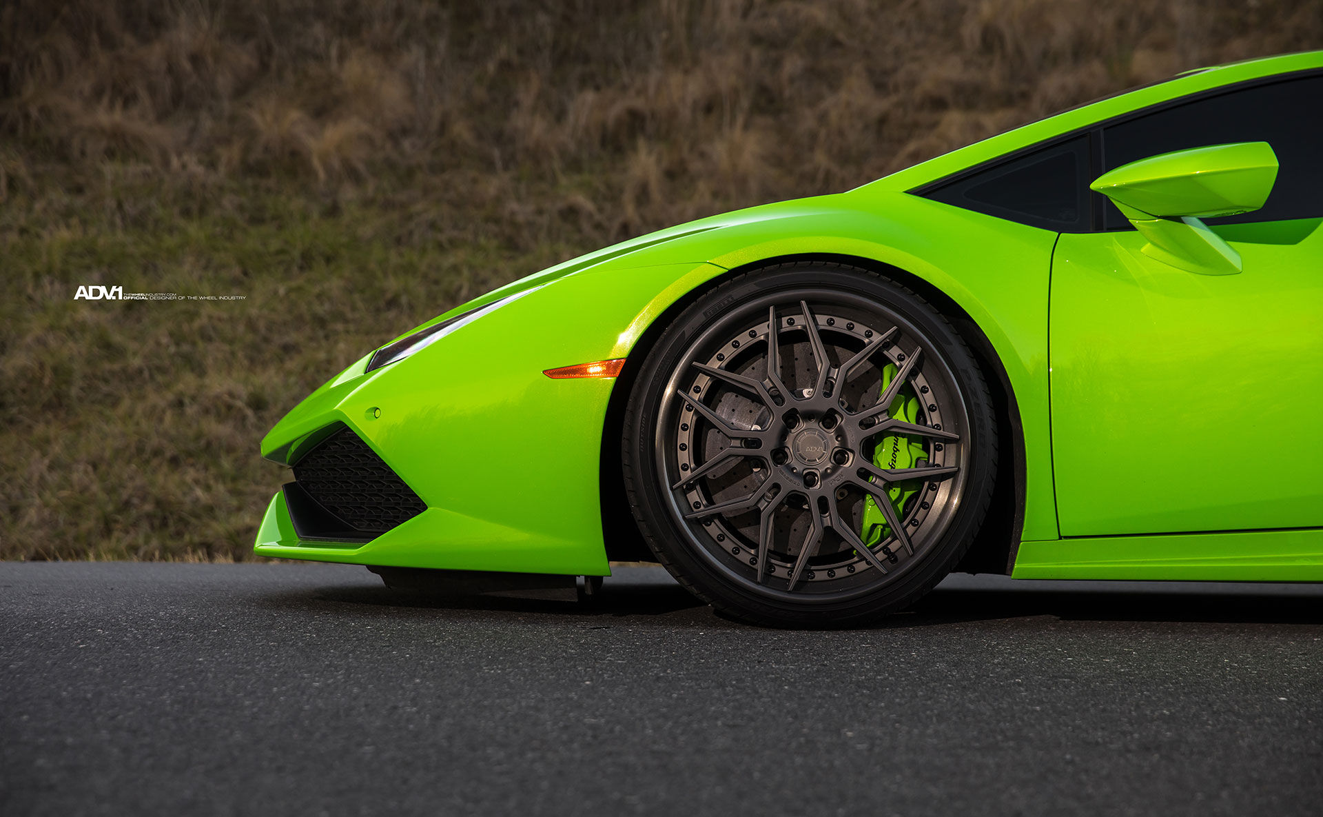 Lamborghini Huracan | Verde Mantis Green Lamborghini Huracan LP610-4 - ADV7 Track Spec CS Series