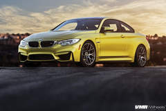 V810 Gunmetal 19" | BMW F82 M4 Austin Yellow