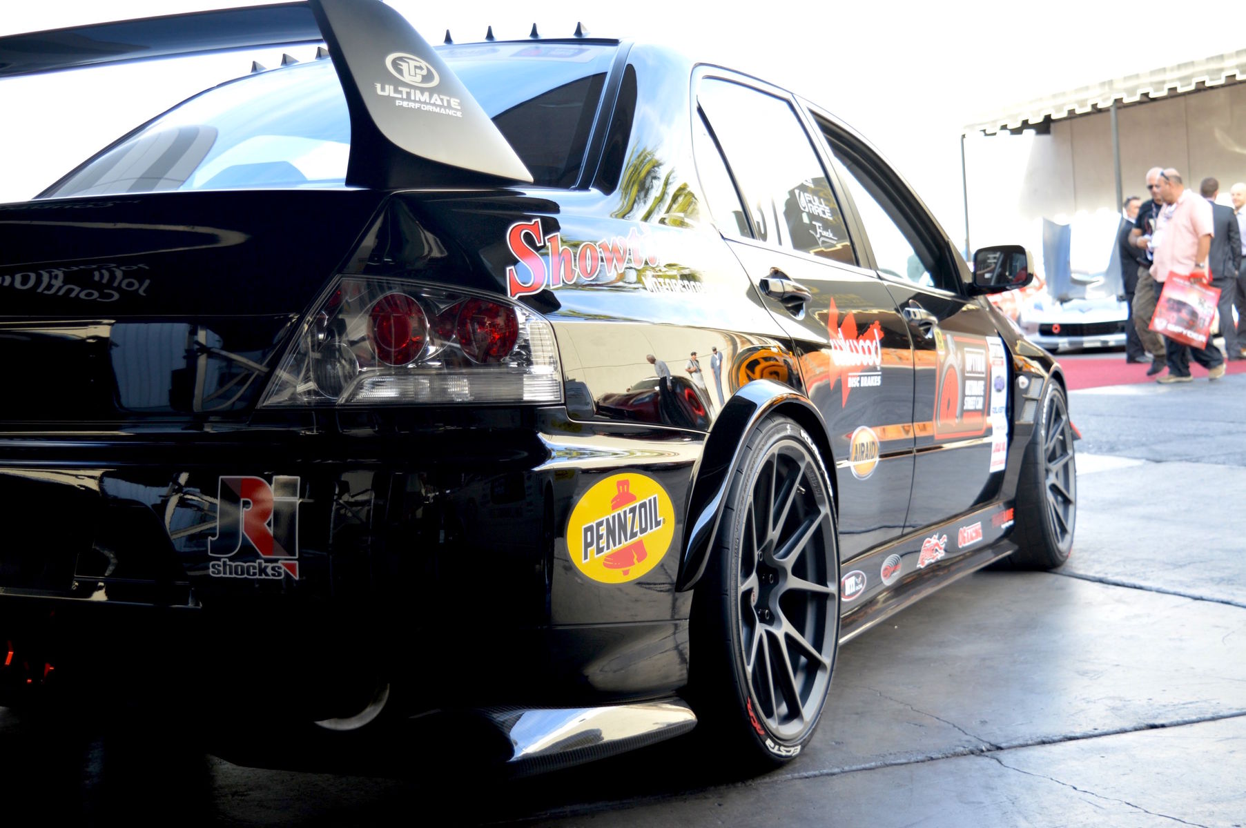 2006 Mitsubishi Lancer Evolution | Ken Thwaits' OUSCI-Winning Mitsubishi EVO on Forgeline One Piece Forged Monoblock GS1R Wheels