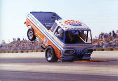 Back Up Pick up Fiery Wheelie