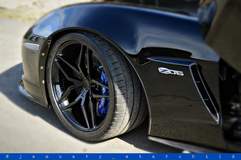 January Starchild's "Little Monster" C6 Corvette Z06 on Forgeline One Piece Forged Monoblock EX1 Wheels