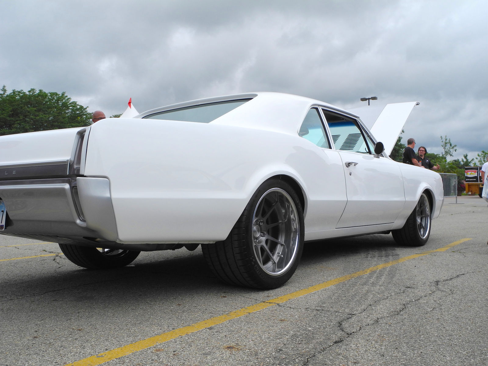 1967 Oldsmobile Cutlass | YearOne's '67 Olds Cutlass on Grip Equipped Rebel Wheels at Goodguys Columbus