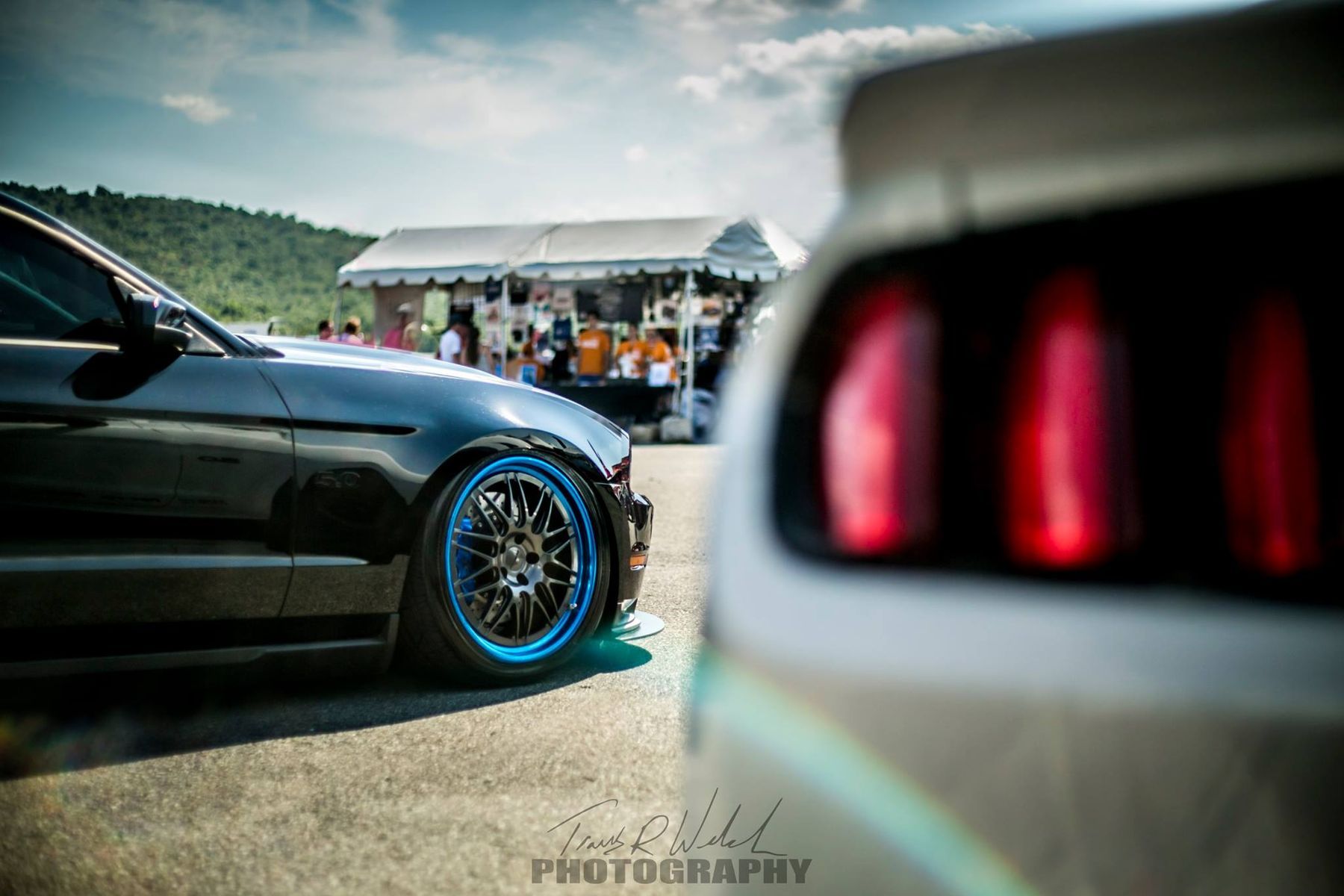 2012 Ford Mustang | Rick Haynes' Bagged MBRP Exhaust S197 Mustang GT on Forgeline GX3 Wheels