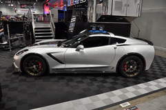 2014 C7 Corvette Stingray at the Mobil 1 Booth