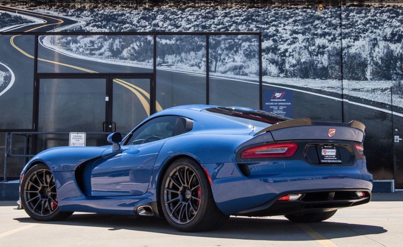 2015 Dodge Viper | BJ Motors 1 of 1 Dodge Viper GTC on Forgeline One Piece Forged Monoblock GTD1-Viper Wheels