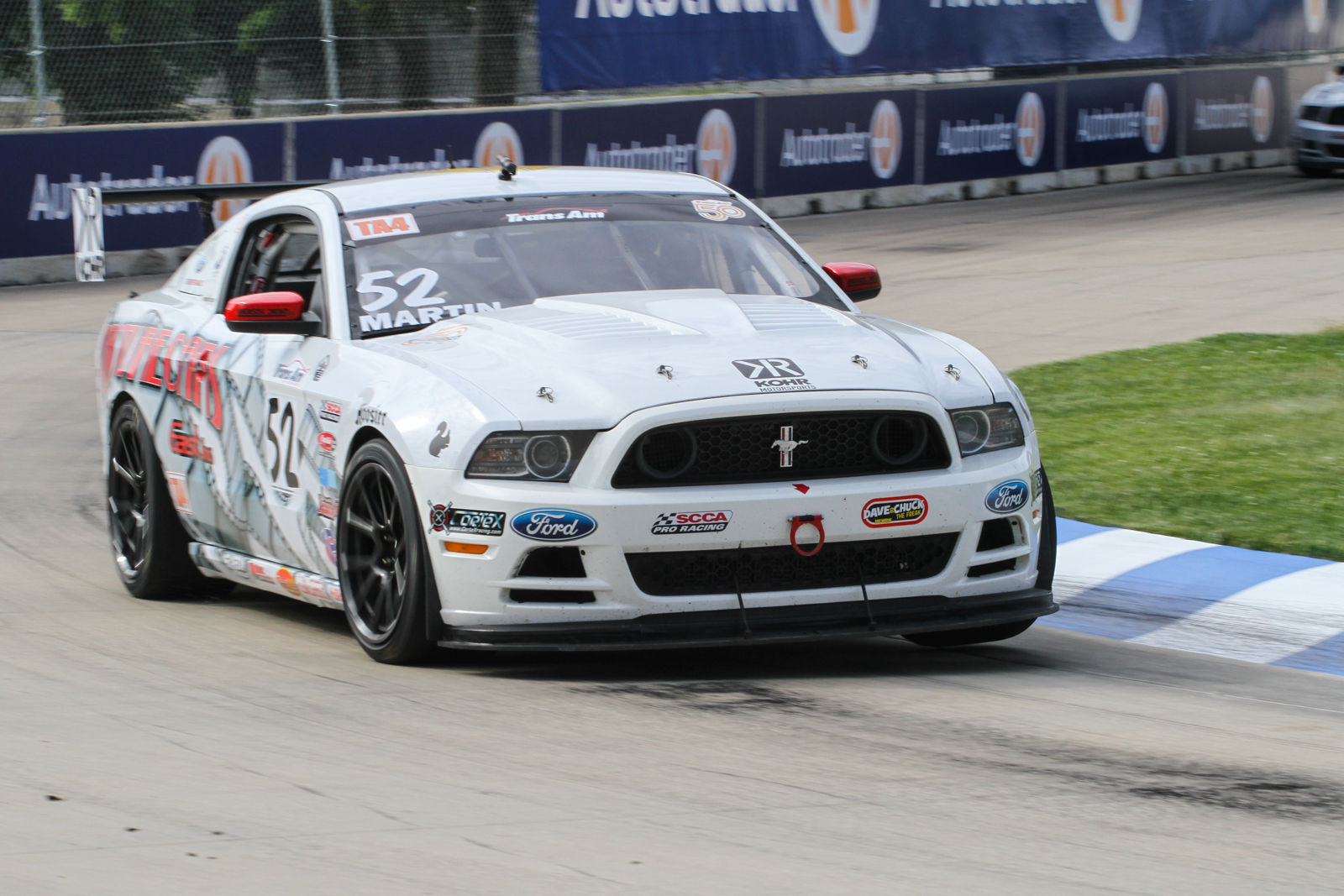 2014 Ford Mustang | Dean Martin Wins Race 1 of Trans Am Motor City 100 on Forgeline One Piece Forged Monoblock GS1R Wheels