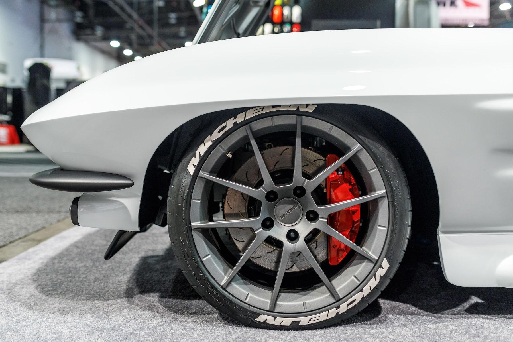 1964 Chevrolet Corvette Stingray | Steve Locklin's 1964 Corvette Stingray on Forgeline One Piece Forged Monoblock GA1R Wheels