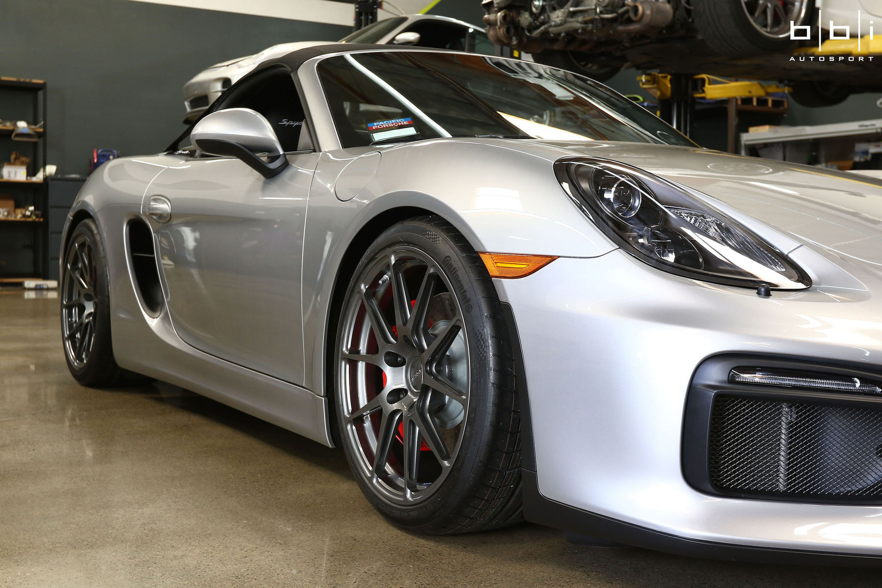 2016 Porsche Boxster | BBi Autosport StreetCup Porsche Boxster Spyder on Forgeline One Piece Forged Monoblock GA1R Wheels