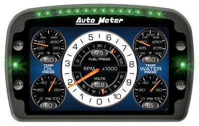 Auto Meter LCD Race Dash