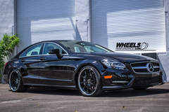 OUR CLIENT'S MERCEDES CLS550 WITH 20" STRASSE FORGED S10 WHEELS