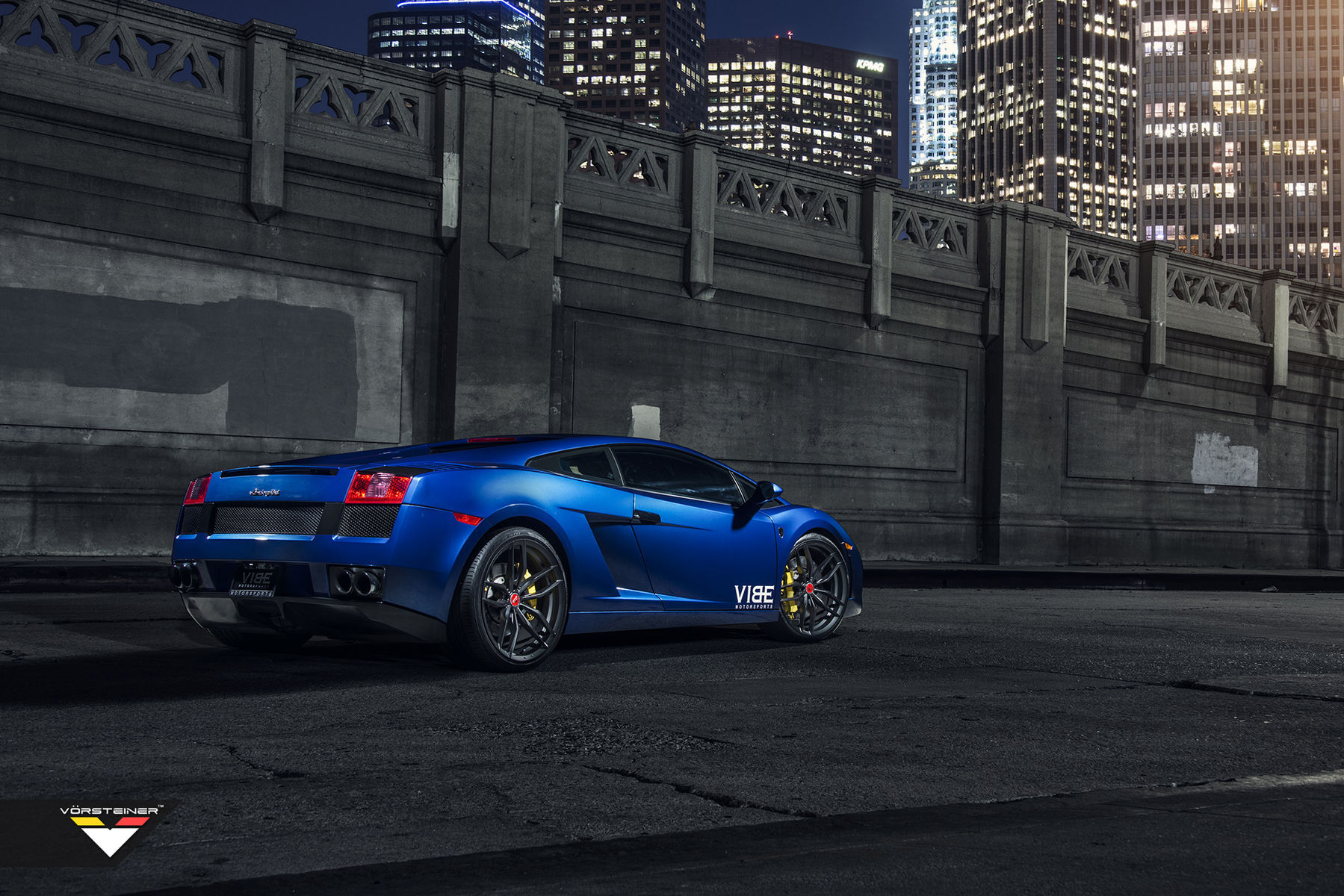 2006 Lamborghini Gallardo | 2006 Lamborghini Gallardo - Aftermarket Vorsteiner Wheels