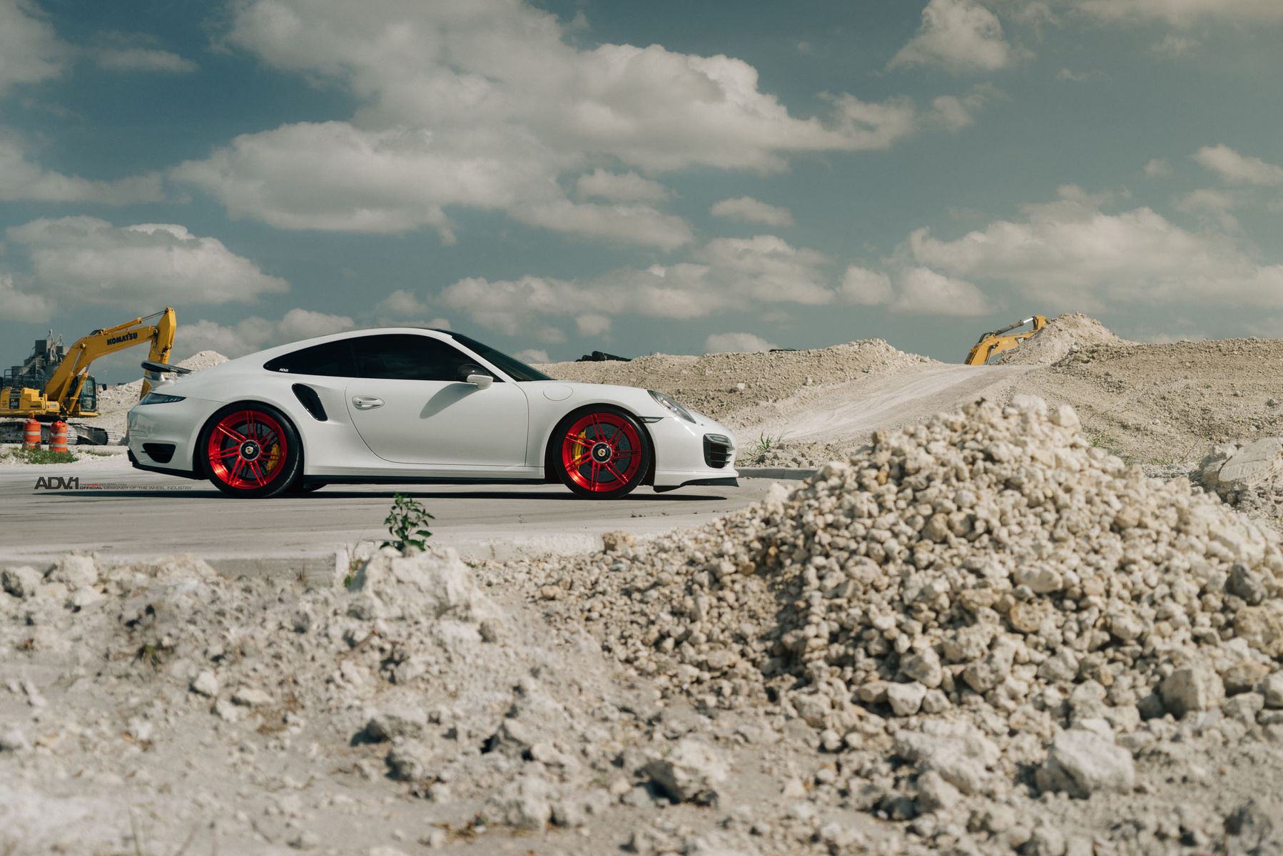 2015 Porsche 911 | ADV.1 Wheels Porsche 991 Turbo S