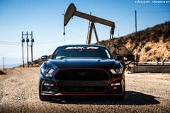 2015 Ford Mustang Fitted With 22 Inch BD-2’s in Silver With Polished Face