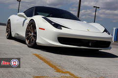Ferrari 458 on HRE S104